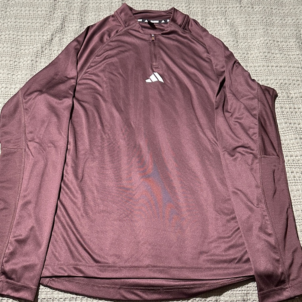Adidas Brown Long Sleeve Top